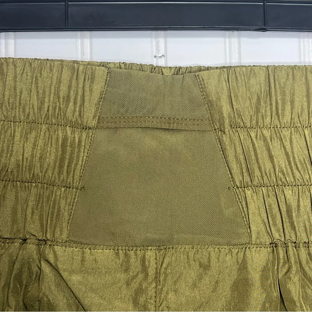 NWT Free People The Way Home Shorts In Army Green Size Large